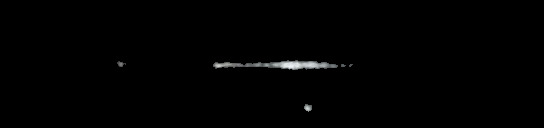 Processed fireball image