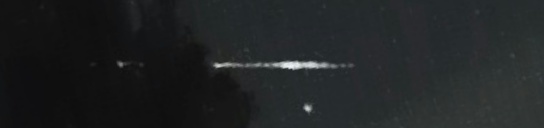 Unprocessed fireball image