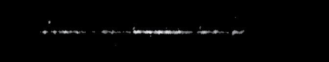 Processed fireball image