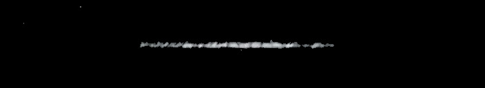Processed fireball image