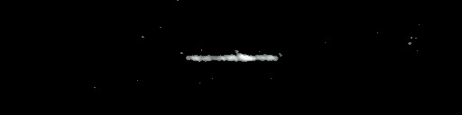 Processed fireball image