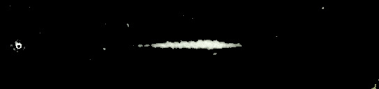 Processed fireball image