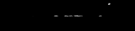 Processed fireball image