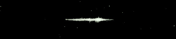 Processed fireball image