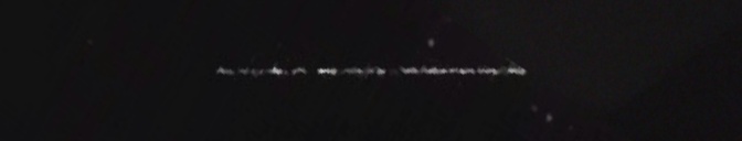Unprocessed fireball image