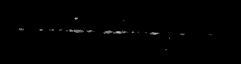 Processed fireball image