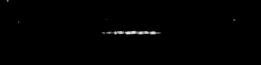 Processed fireball image