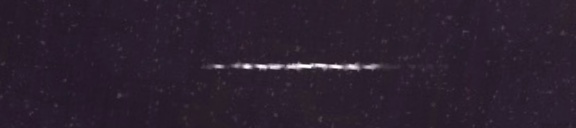 Unprocessed fireball image