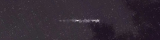 Unprocessed fireball image