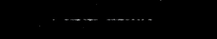Processed fireball image