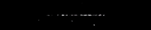 Processed fireball image