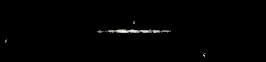 Processed fireball image