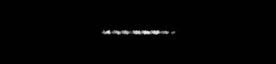 Processed fireball image