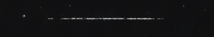 Unprocessed fireball image