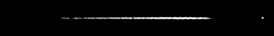 Processed fireball image