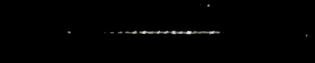 Processed fireball image
