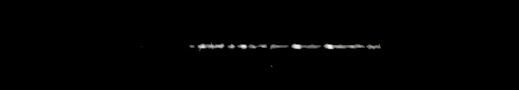 Processed fireball image
