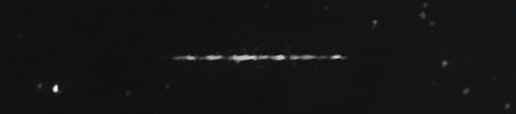 Unprocessed fireball image