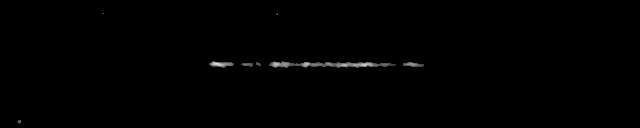 Processed fireball image