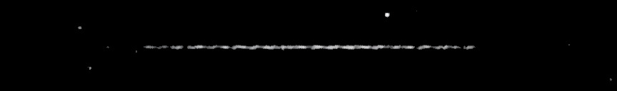 Processed fireball image