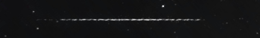 Unprocessed fireball image