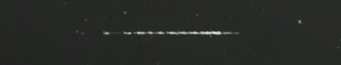 Unprocessed fireball image
