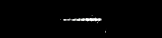 Processed fireball image