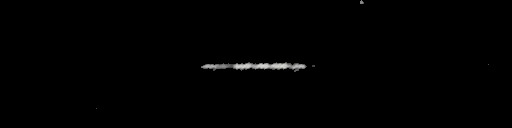 Processed fireball image