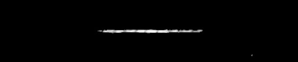 Processed fireball image