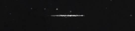 Unprocessed fireball image
