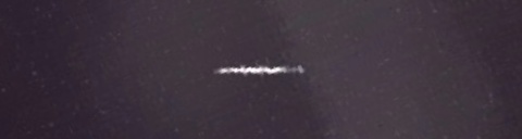 Unprocessed fireball image