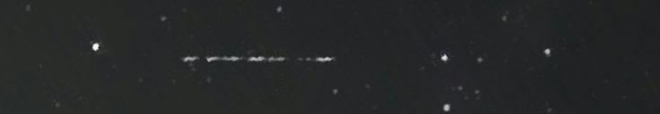 Unprocessed fireball image