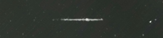 Unprocessed fireball image
