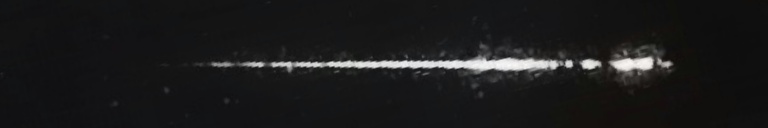 Unprocessed fireball image