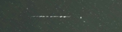 Unprocessed fireball image