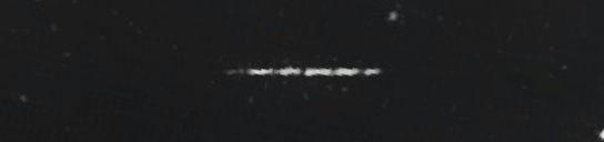 Unprocessed fireball image