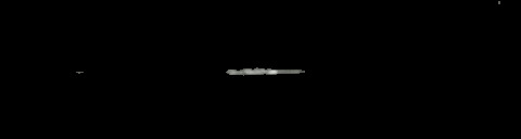 Processed fireball image