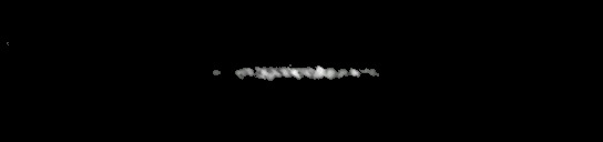 Processed fireball image