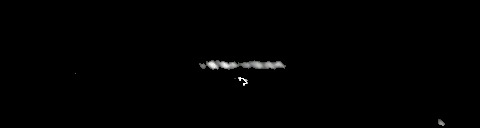 Processed fireball image