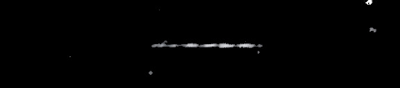 Processed fireball image