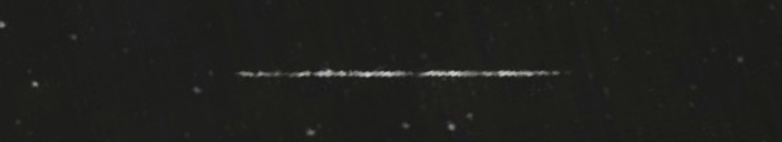 Unprocessed fireball image