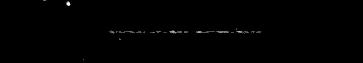 Processed fireball image