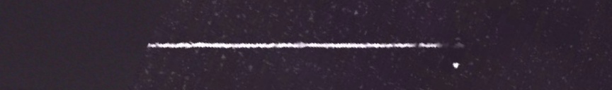Unprocessed fireball image