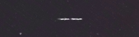Unprocessed fireball image