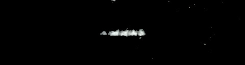 Processed fireball image