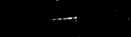Processed fireball image