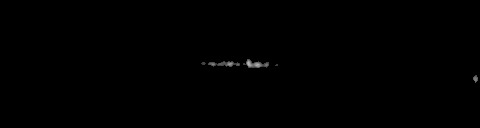 Processed fireball image