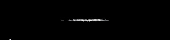 Processed fireball image