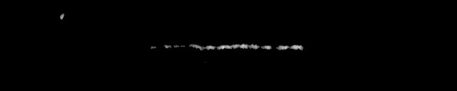 Processed fireball image