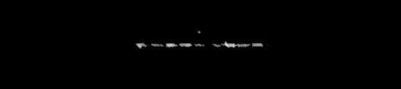 Processed fireball image